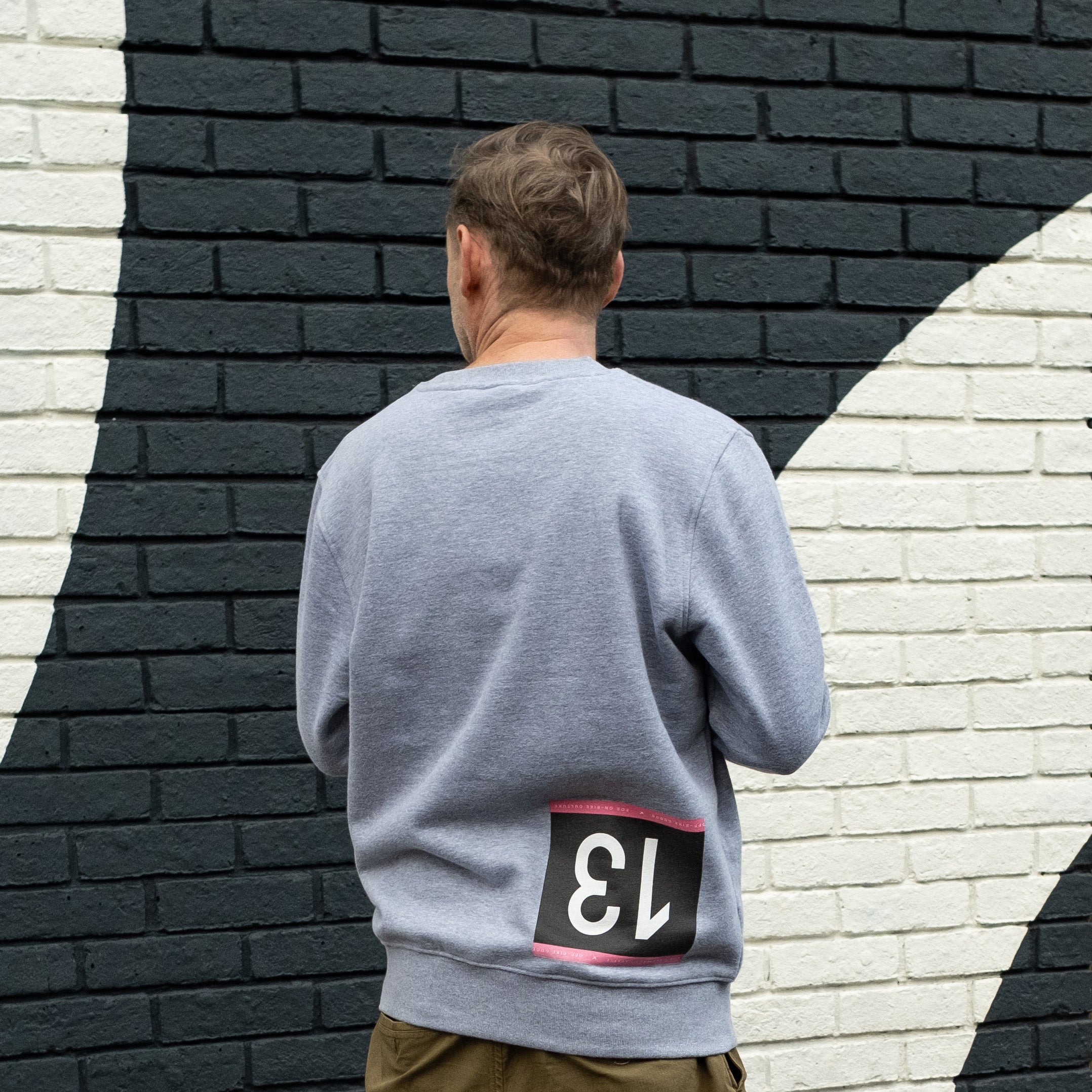 Dossard 13 sweatshirt | Handmade Cyclist Off-Bike Clothing – The