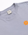 Calpe Women's Cotton T-Shirt - Powder Blue