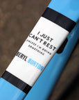 Forwards Cycles x The Handmade Cyclist collaboration bike, featuring a quote from Beryl Burton.