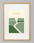 Parcours: Koppenberg - Cycling Art Print