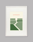 Parcours: Koppenberg - Cycling Art Print