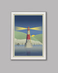 The Adventure Collection: South Downs Way - Cycling Art Print
