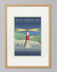 South Downs Way - The Adventure Collection - Cycling Art Print