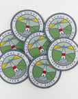 South Downs Way Woven Badge 65mm - The Adventure Collection