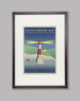South Downs Way - The Adventure Collection - Cycling Art Print