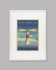 South Downs Way - The Adventure Collection - Cycling Art Print