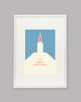 Parcours: Le Mont Ventoux - Cycling Art Print
