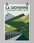 La Doyenne: Liege-Bastogne-Liege - Cycling Art Print