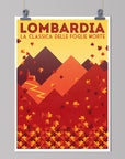 Lombardia: The Race Of The Falling Leaves - Cycling Art Print