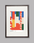 Sprinters 001: Djamolidine Abdoujaparov - Cycling Art Print