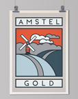 The Routes: Amstel Gold - Cycling Art Print