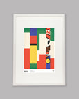Sprinters 002: Mario Cipollini - Cycling Art Print