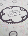 A Classification of Cyclists of Note & Notoriety - Cycling Art Print