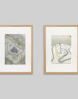 The Landmarks Collection - Cycling Art Print