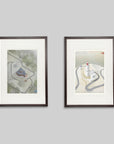 The Landmarks Collection - Cycling Art Print