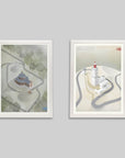 The Landmarks Collection - Cycling Art Print