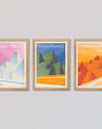 The Grand Tour Collection - Cycling Art Print