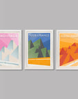 The Grand Tour Collection - Cycling Art Print
