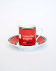 Fabian Cancellara - Fine Bone China Espresso Cup & Saucer