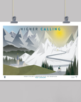 Higher Calling - Cycling Art Print