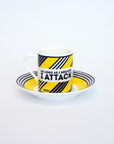 Bernard Hinault - Fine Bone China Espresso Cup & Saucer