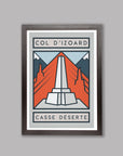 The Routes: Col d'Izoard - Cycling Art Print