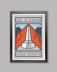 The Routes: Col d'Izoard - Cycling Art Print