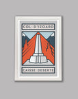 The Routes: Col d'Izoard - Cycling Art Print