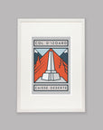 The Routes: Col d'Izoard - Cycling Art Print