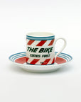 Sean Kelly - Fine Bone China Espresso Cup & Saucer