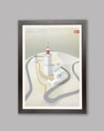 Landmarks: Le Mont Ventoux - Cycling Art Print