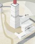 Landmarks: Le Mont Ventoux - Cycling Art Print
