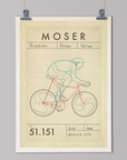 The Hour: The Collection - Cycling Art Print