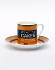 Eddy Merckx - Fine Bone China Espresso Cup & Saucer