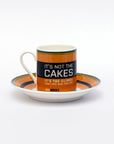 Eddy Merckx - Fine Bone China Espresso Cup & Saucer