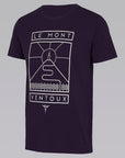 Unisex Organic Cotton T-Shirt - Mont Ventoux Plum