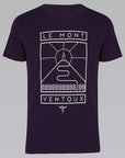 Unisex Organic Cotton T-Shirt - Mont Ventoux Plum