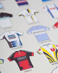 Nicknames of the Peloton - Cycling Art Print