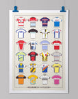 Nicknames of the Peloton - Cycling Art Print