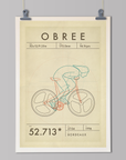 The Hour: The Collection - Cycling Art Print