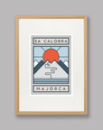 The Routes: Sa Calobra - Cycling Art Print