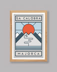The Routes: Sa Calobra - Cycling Art Print