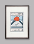 The Routes: Sa Calobra - Cycling Art Print