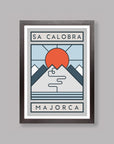 The Routes: Sa Calobra - Cycling Art Print