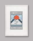 The Routes: Sa Calobra - Cycling Art Print