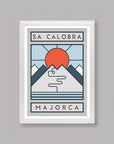 The Routes: Sa Calobra - Cycling Art Print