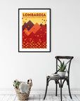 Lombardia: The Race Of The Falling Leaves - Cycling Art Print