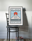 The Routes: Le Mont Ventoux - Cycling Art Print