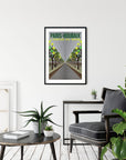 L'Enfer du Nord: Paris Roubaix - Cycling Art Print