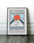 The Routes: Sa Calobra - Cycling Art Print